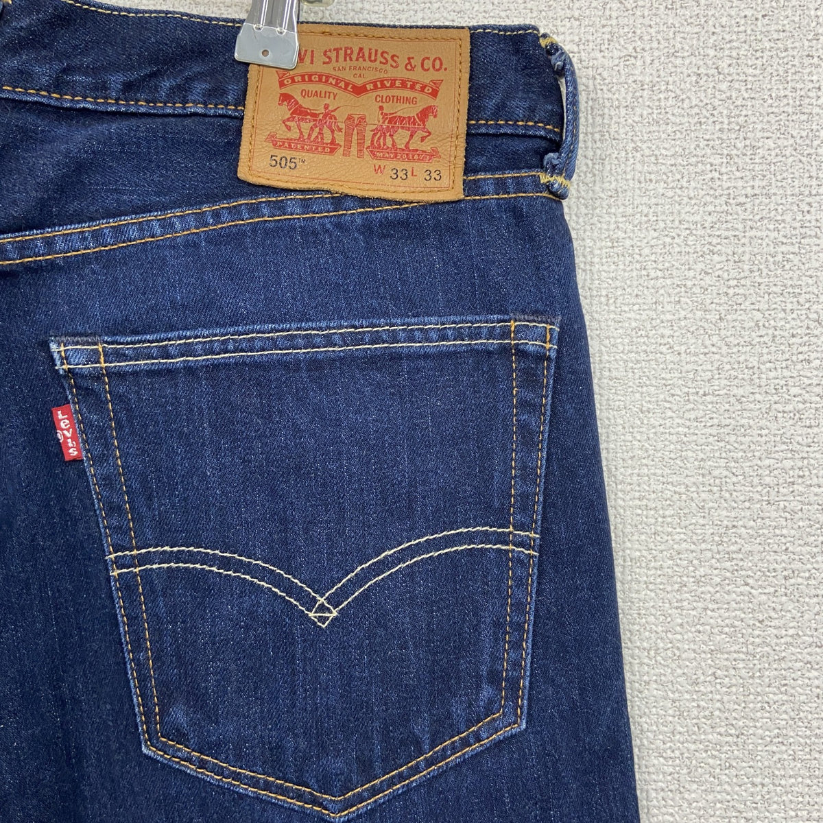 Levi's　リーバイス　505　デニムパンツ/ジーンズ　インディゴ　W33サイズ　古着