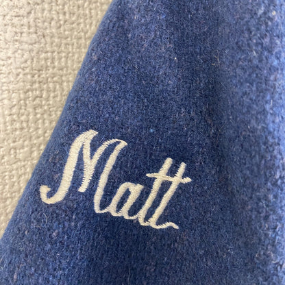 tupfer　スタジャン/スタジアムジャケット　ミネアポリス　紺　ネイビー　Mサイズ