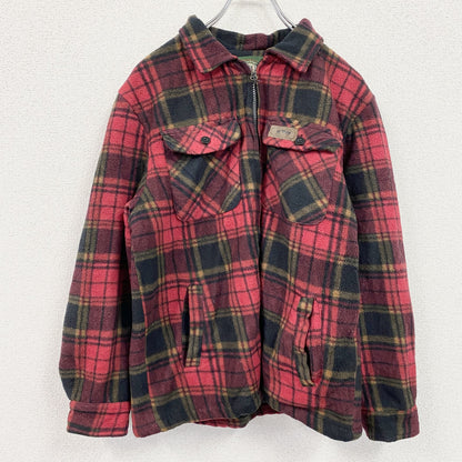 ～90s　Stillwater Supply CO　フリースジャケット/ボアジャケット　ヴィンテージ　赤　レッド