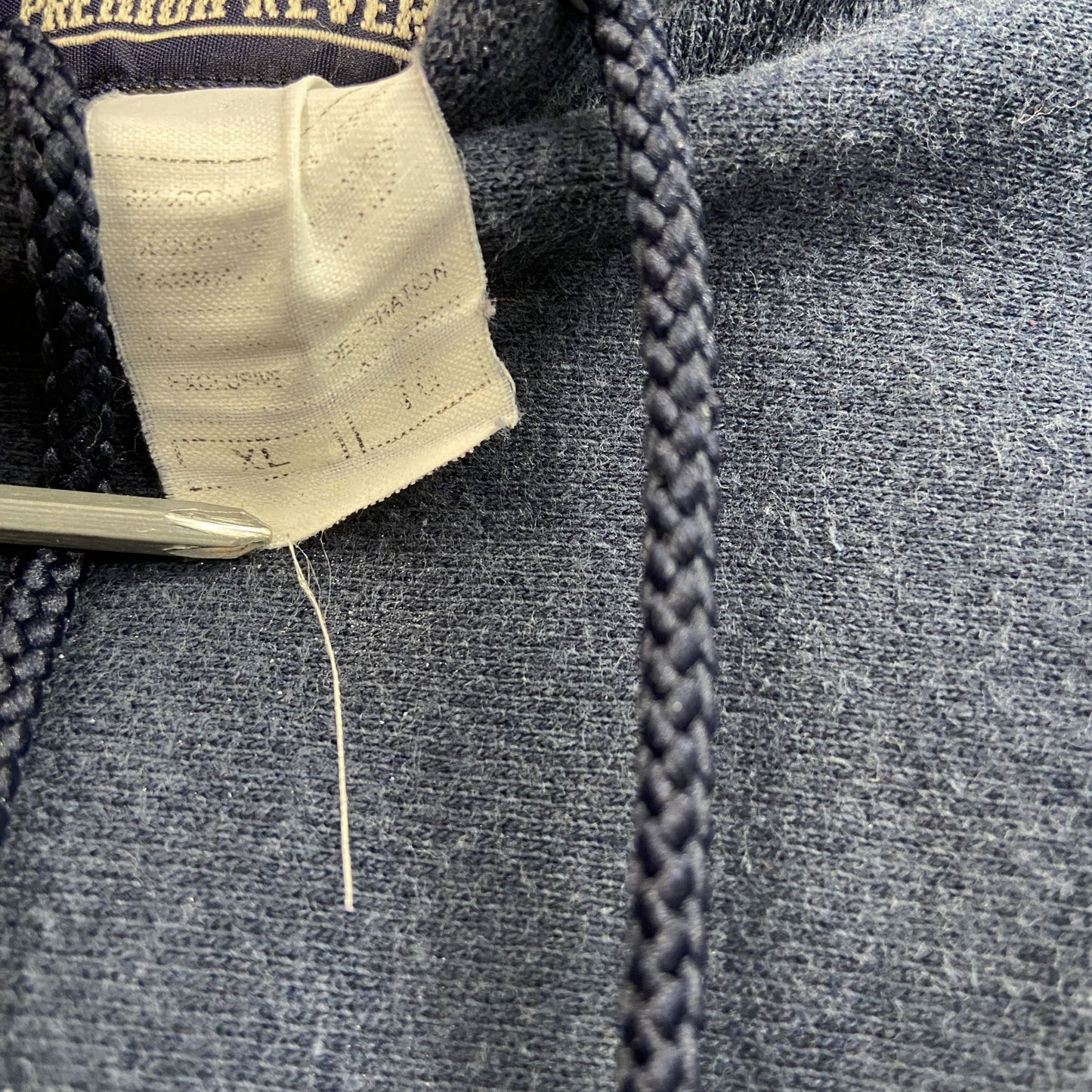 Champion　チャンピオン　プレミアムリバースウィーブ　スウェットパーカー/フーディー　紺　ネイビー　XLサイズ