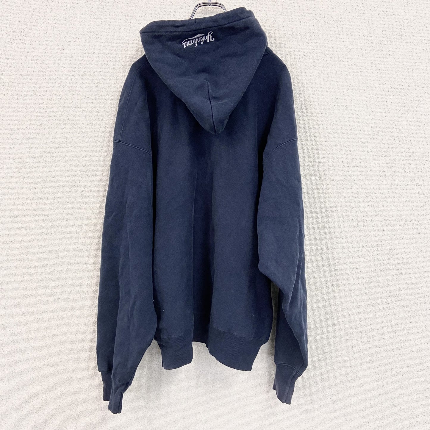 Champion　チャンピオン　プレミアムリバースウィーブ　スウェットパーカー/フーディー　紺　ネイビー　XLサイズ