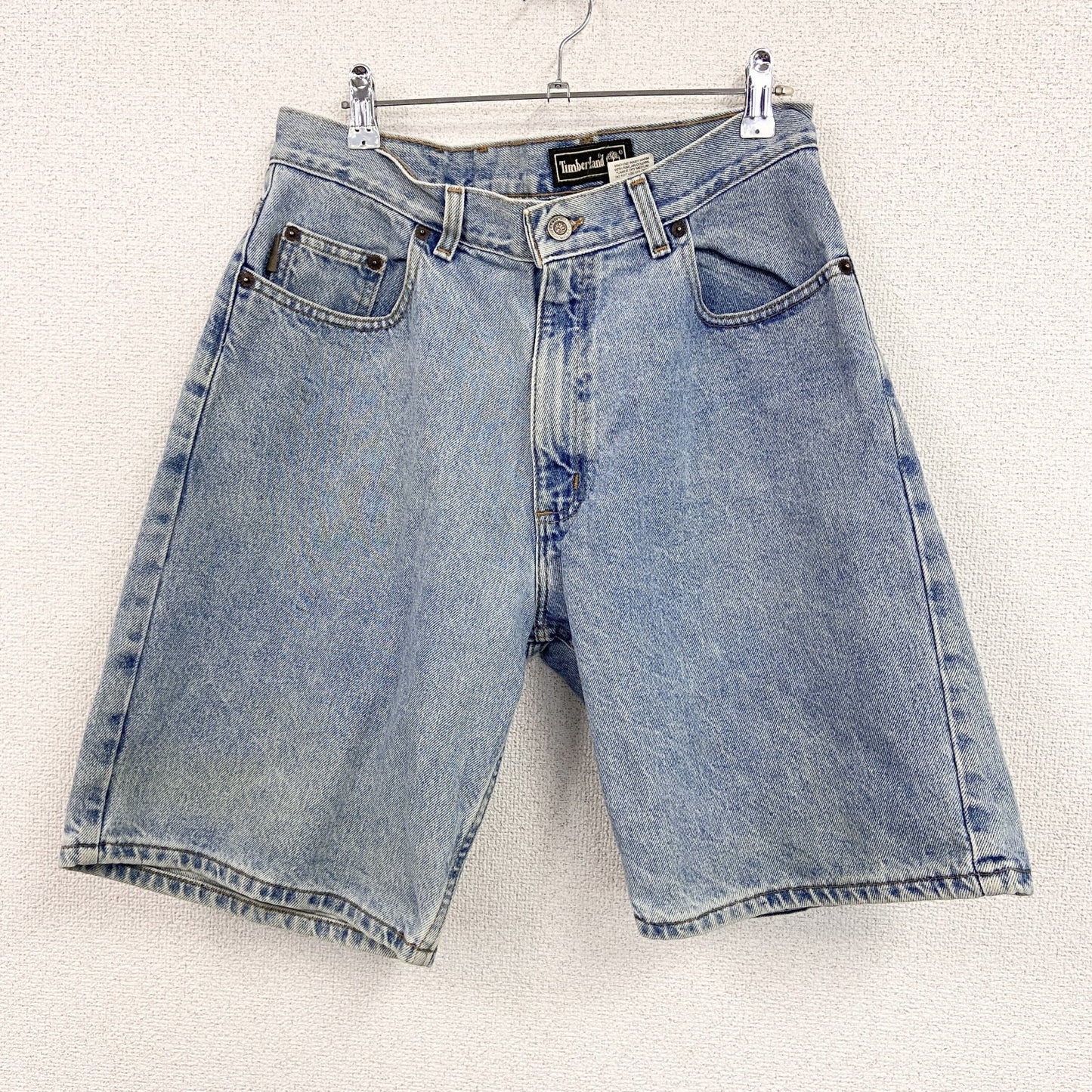 90s　Timberland　ティンバーランド　デニムハーフパンツ/ショートパンツ　インディゴ　W32サイズ