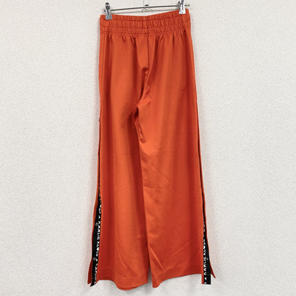 adidas　アディダス　KARLIE KLOSS　カーリー・クロス　ワイドフレアトラックパンツ　オレンジ　XSサイズ