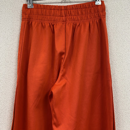 adidas　アディダス　KARLIE KLOSS　カーリー・クロス　ワイドフレアトラックパンツ　オレンジ　XSサイズ