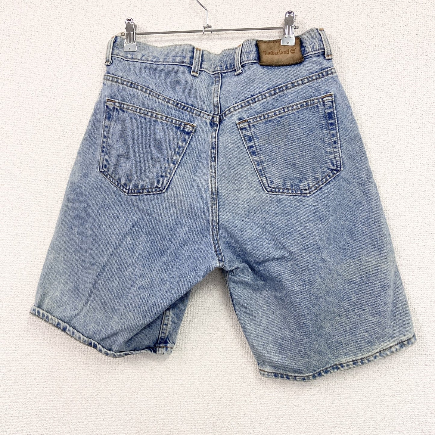 90s　Timberland　ティンバーランド　デニムハーフパンツ/ショートパンツ　インディゴ　W32サイズ