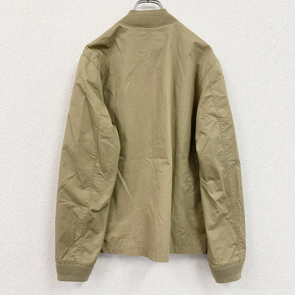 OLD NAVY　オールドネイビー　MA-1タイプブルゾン　ブルゾン/スイングトップ　ベージュ　Sサイズ　古着