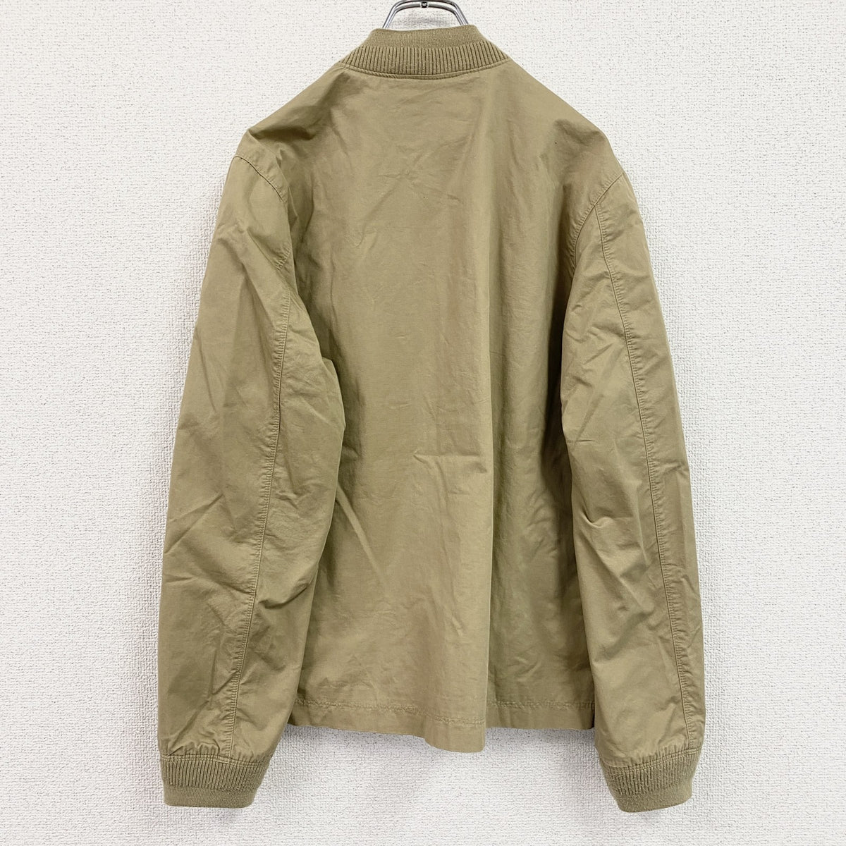 OLD NAVY　オールドネイビー　MA-1タイプブルゾン　ブルゾン/スイングトップ　ベージュ　Sサイズ　古着