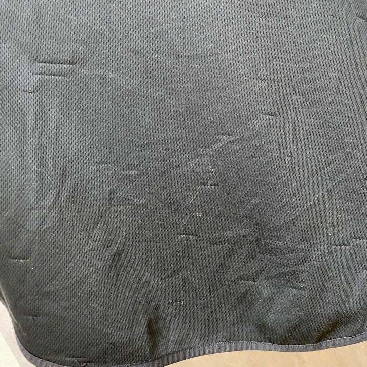 Majestic　マジェスティック　長袖ロゴ刺繍スウェット　トレーナー　PORTER　黒　ブラック　XLサイズ　古着