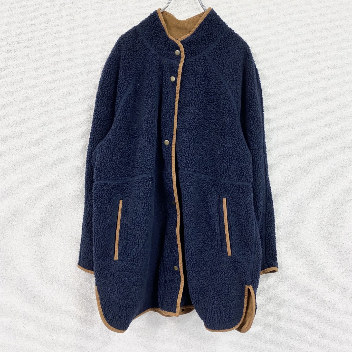 OLD NAVY　オールドネイビー　フリースジャケット/ボアジャケット　紺　ネイビー　XLサイズ