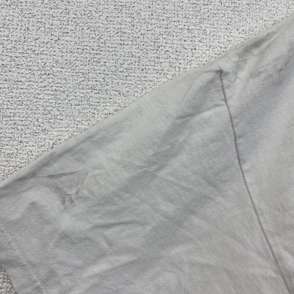 00s　GILDAN　ギルダン　半袖両面プリントTシャツ　Weight Watchers　企業ロゴ　白　ホワイト　XLサイズ　古着
