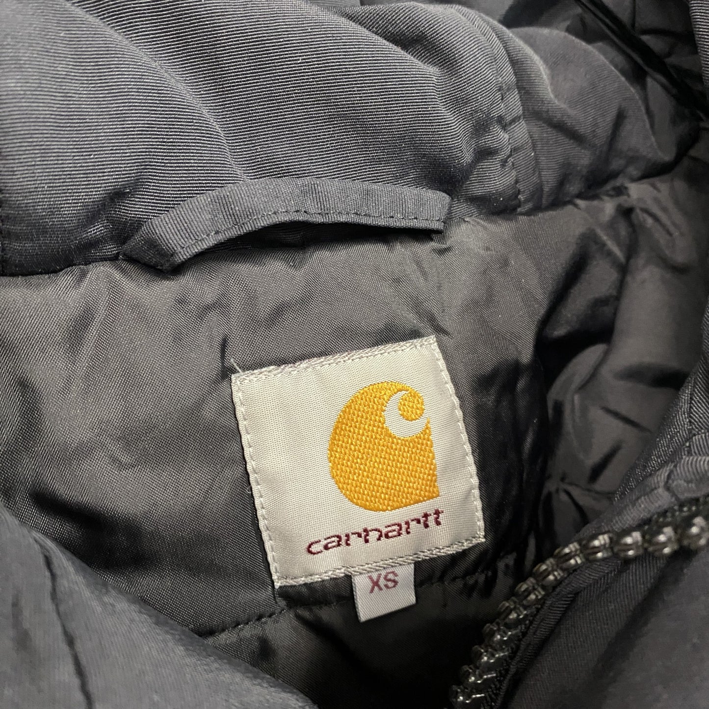 carhartt　カーハート　KODIAK BLOUSON　コディアックブルゾン　キルティングライナー　黒　ブラック　XSサイズ