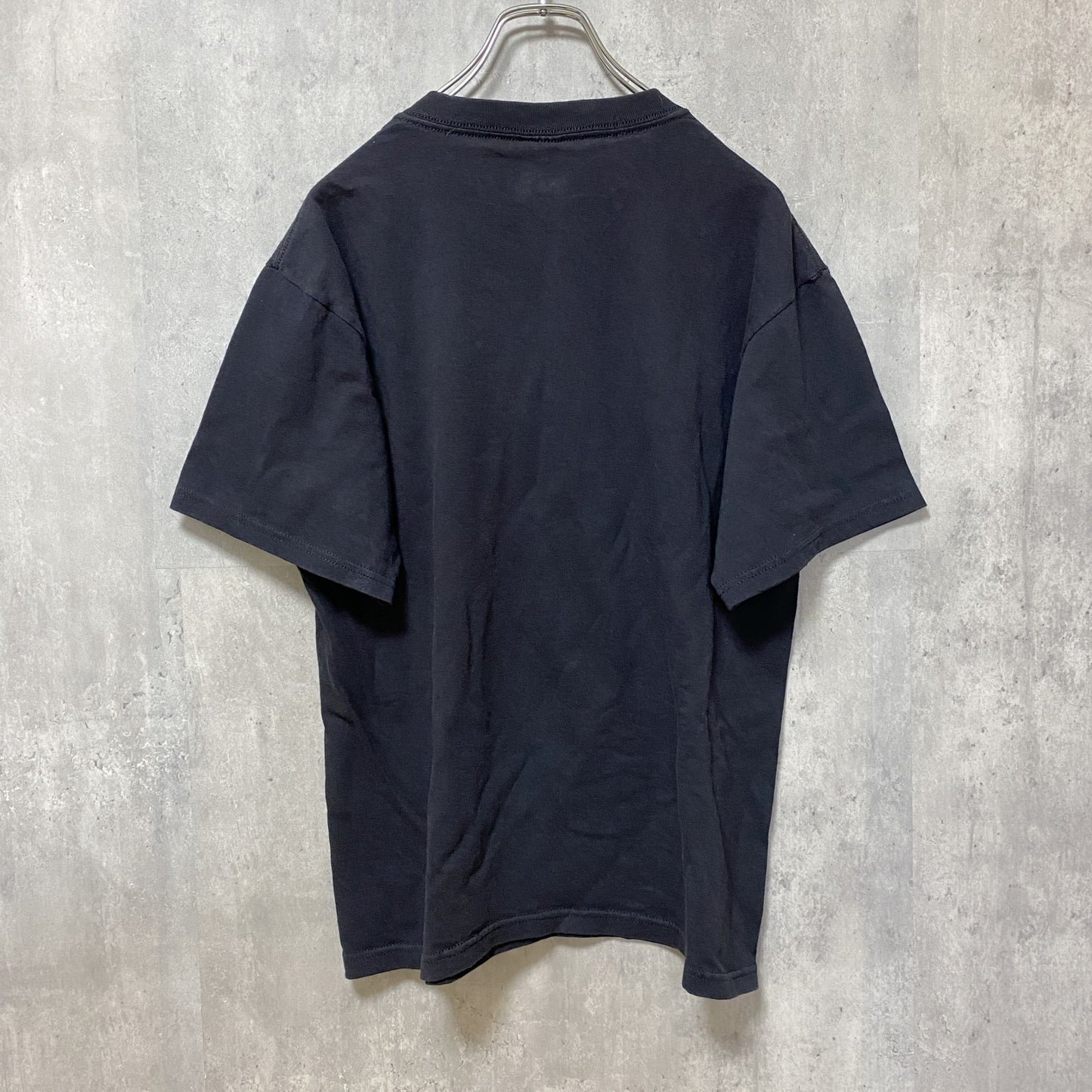 古着 used　anvil　アンビル　半袖プリントTシャツ　クルーネック　ギター　ブラック　黒　ヴィンテージ　Mサイズ