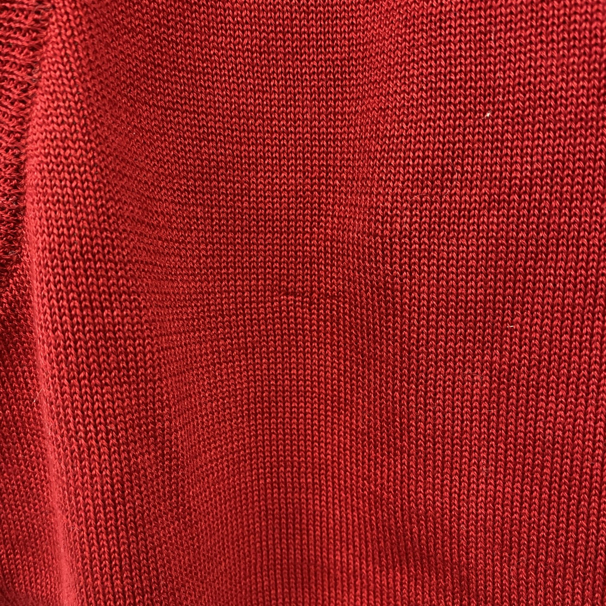 dunhill Sport　ダンヒル　デサント　ニットベスト　ボタンフライ　赤　レッド　Mサイズ　古着
