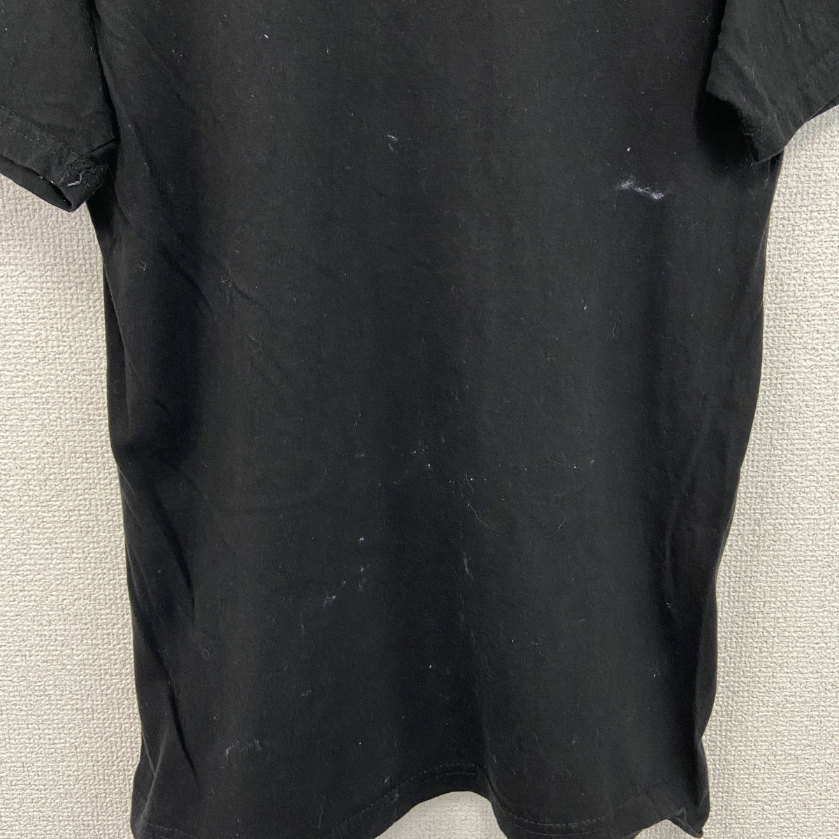 BLACK MATTER　半袖プリントTシャツ　エイリアン　カジュアルデザイン　黒　ブラック　クルーネック　レトロ　Sサイズ　古着