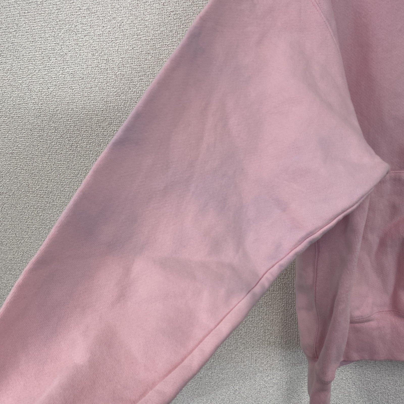 Champion　チャンピオン　リバースウィーブ　スウェットパーカー/フーディー　目無し　ピンク　Lサイズ　古着