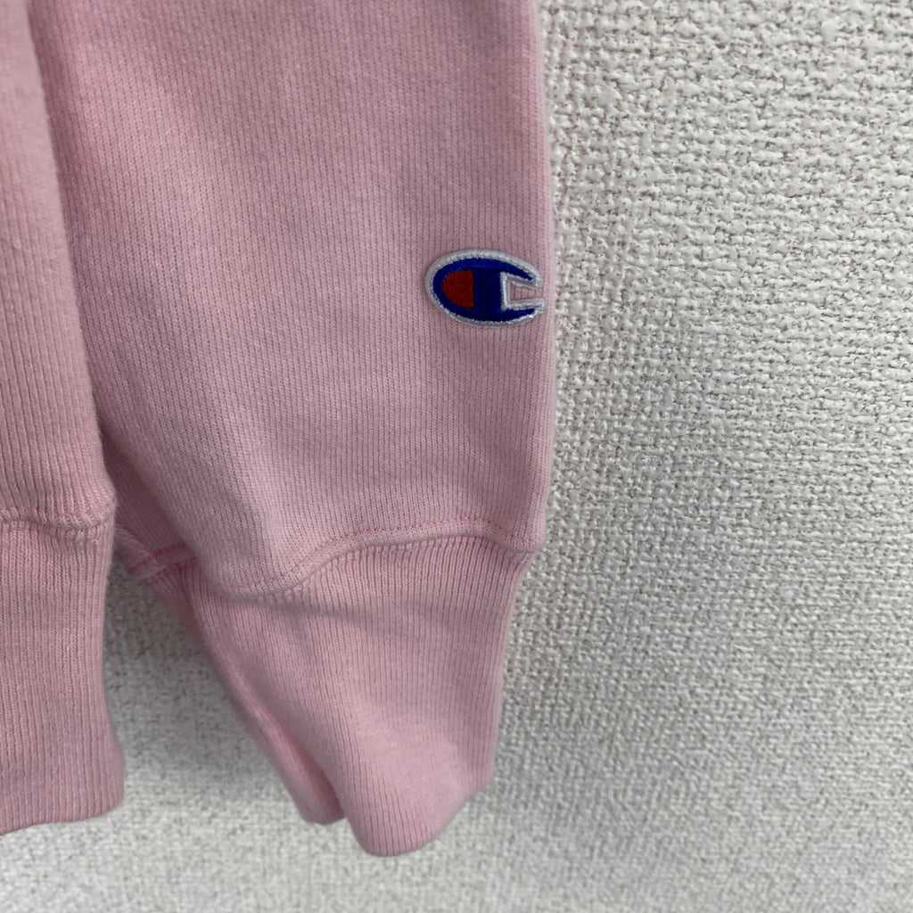 Champion　チャンピオン　リバースウィーブ　スウェットパーカー/フーディー　目無し　ピンク　Lサイズ　古着