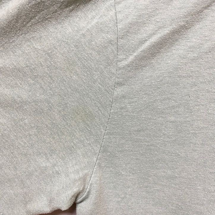 半袖フロントプリントTシャツ　クルーネック　雪男　森　JACKLINKS　緑　グリーン　春夏服　古着