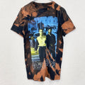 BOYZ THE HOOD　半袖ムービープリントTシャツ　タイダイ柄　クルーネック　レトロ　黒　ブラック　Sサイズ　古着