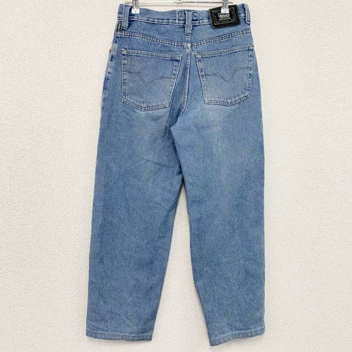 VERSACE　ヴェルサーチ　デニムパンツ/ジーンズ　ジップフライ　インディゴ　W32サイズ　古着