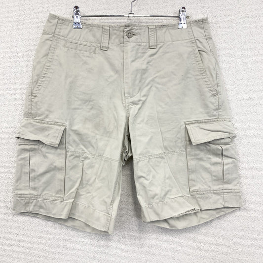 GAP　ギャップ　カーゴショートパンツ　ハーフパンツ/ショートパンツ　白　ホワイト　W31サイズ