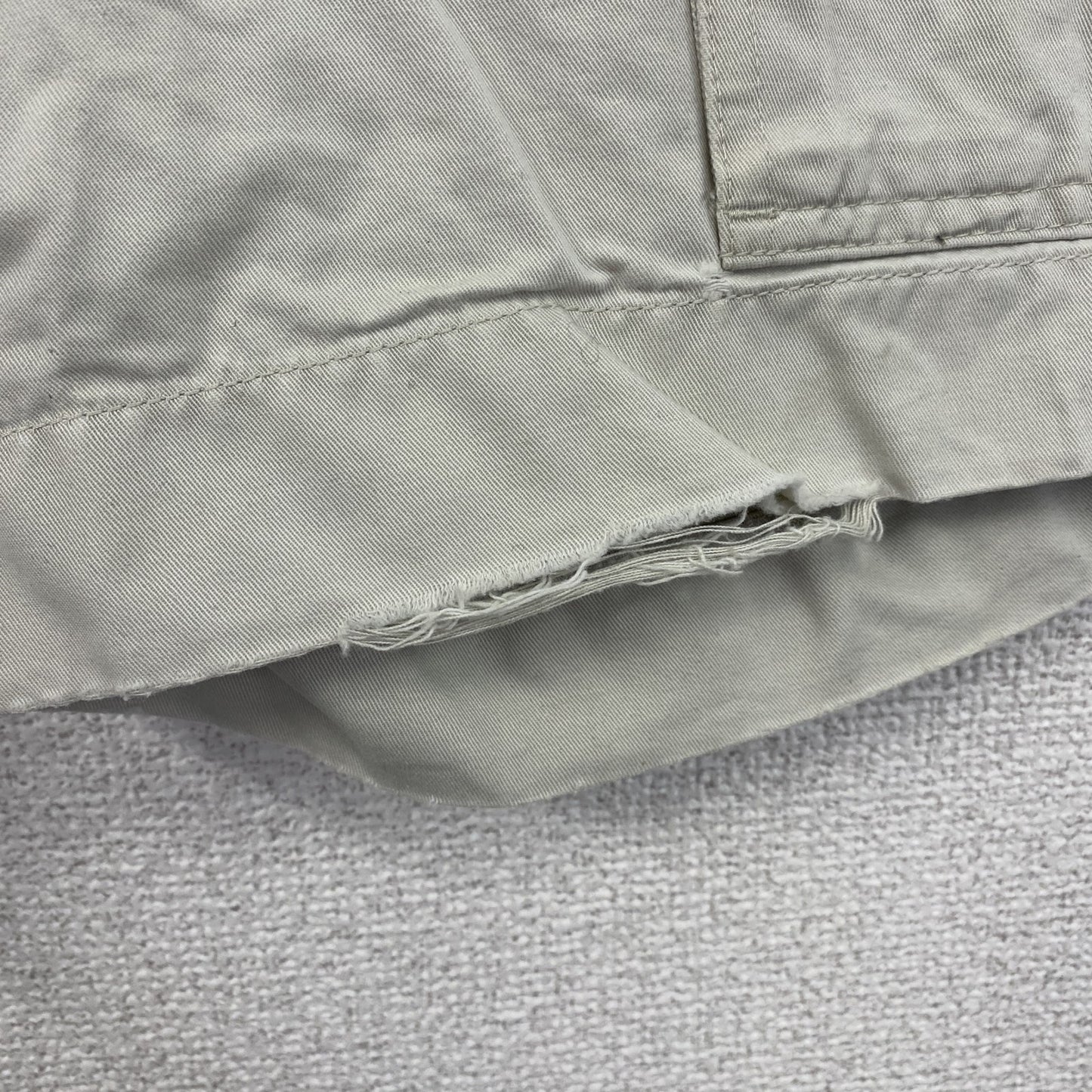 GAP　ギャップ　カーゴショートパンツ　ハーフパンツ/ショートパンツ　白　ホワイト　W31サイズ