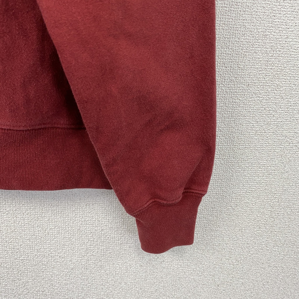 Champion　チャンピオン　リバースウィーブ　スウェットパーカー/フーディー　目無し　赤　レッド　Sサイズ　古着
