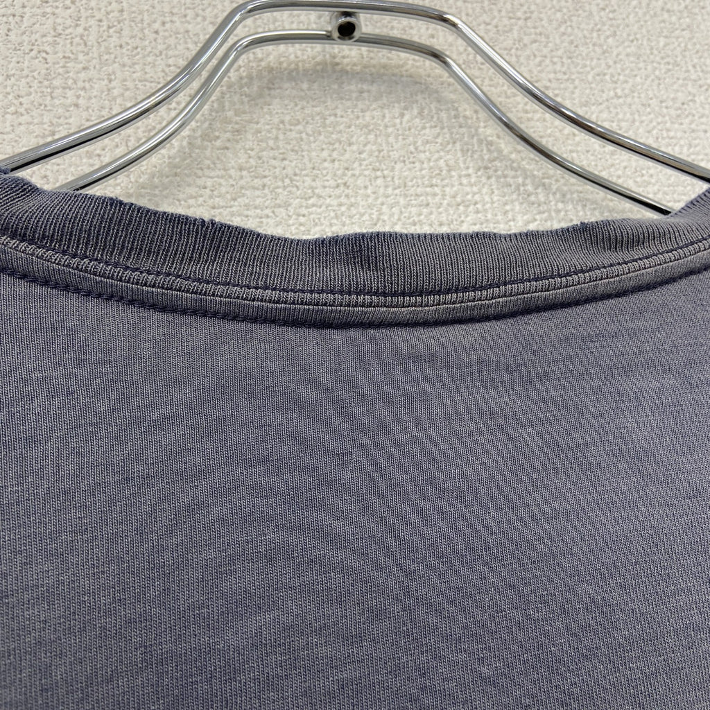 Polo by Ralph Lauan　ラルフローレン　半袖プリントTシャツ　フェード　紺　ネイビー　Lサイズ　古着