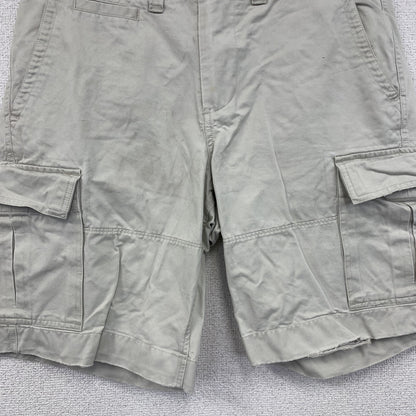 GAP　ギャップ　カーゴショートパンツ　ハーフパンツ/ショートパンツ　白　ホワイト　W31サイズ