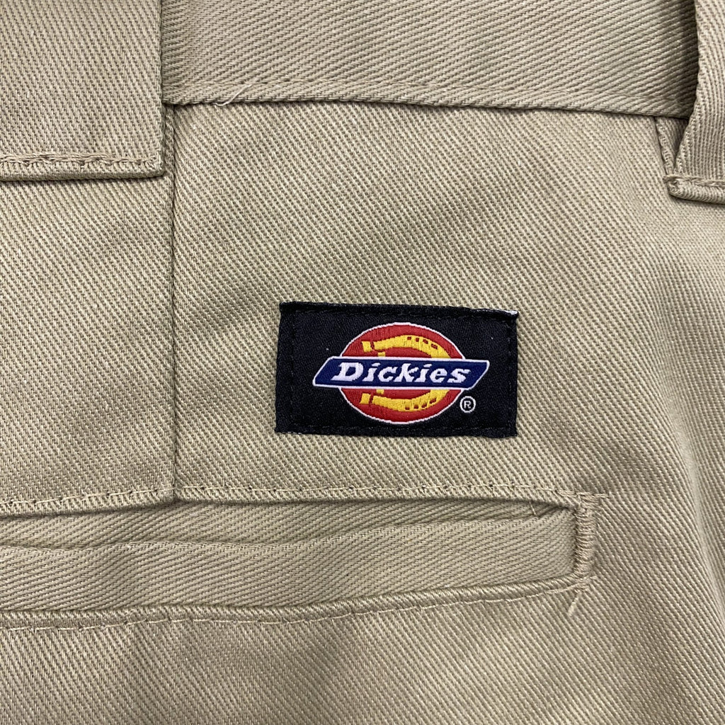 Dickies　ディッキーズ　ワークパンツ/チノパンツ　ジップフライ　ベージュ　W34サイズ メンズ コットン ポリエステル 古着