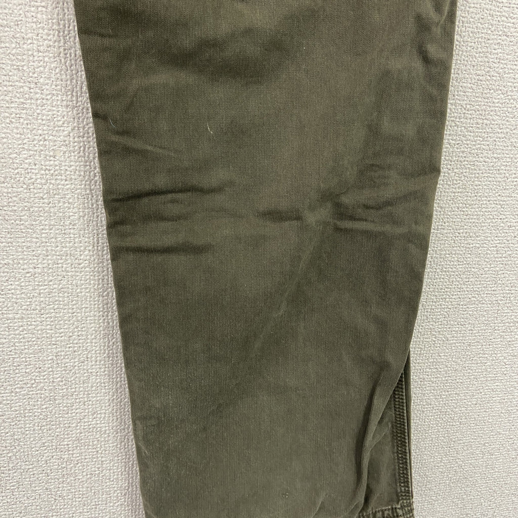 OLD UNIQLO　オールドユニクロ　ミリタリーカーゴパンツ　ジップフライ　カーキグリーン　Sサイズ　古着