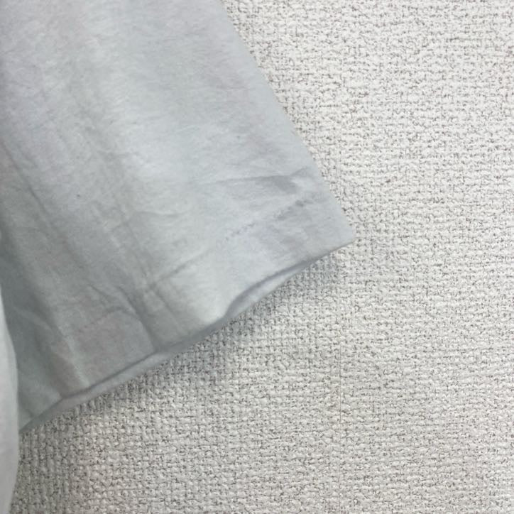 半袖プリントTシャツ　90s　シングルステッチ　バッファロー　クルーネック　ホワイト　Sサイズ　　ヴィンテージ　古着
