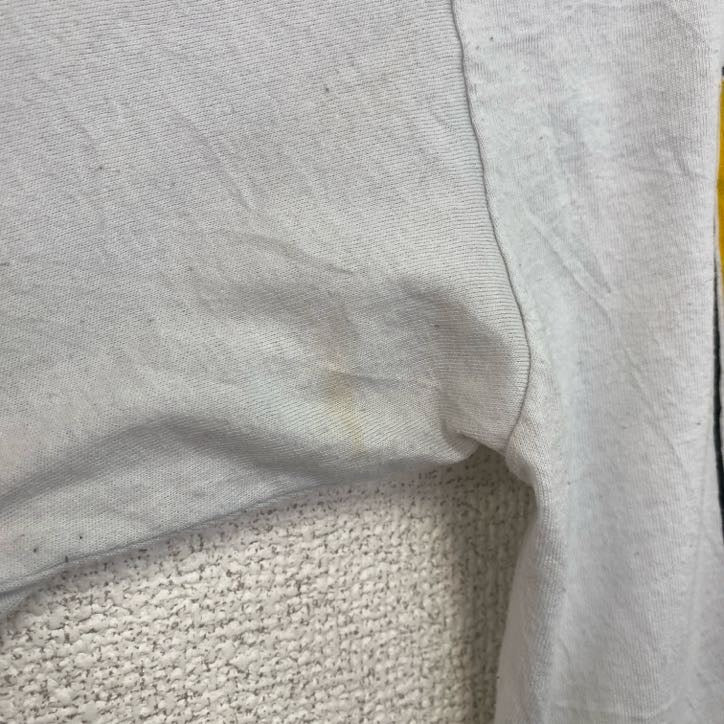 半袖プリントTシャツ　90s　シングルステッチ　バッファロー　クルーネック　ホワイト　Sサイズ　　ヴィンテージ　古着