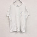 POLO Ralph Lauan　ラルフローレン　半袖Tシャツ　ロゴ刺繍　白　ホワイト　Lサイズ　　古着