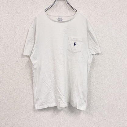 POLO Ralph Lauan　ラルフローレン　半袖Tシャツ　白　ホワイト　Lサイズ　