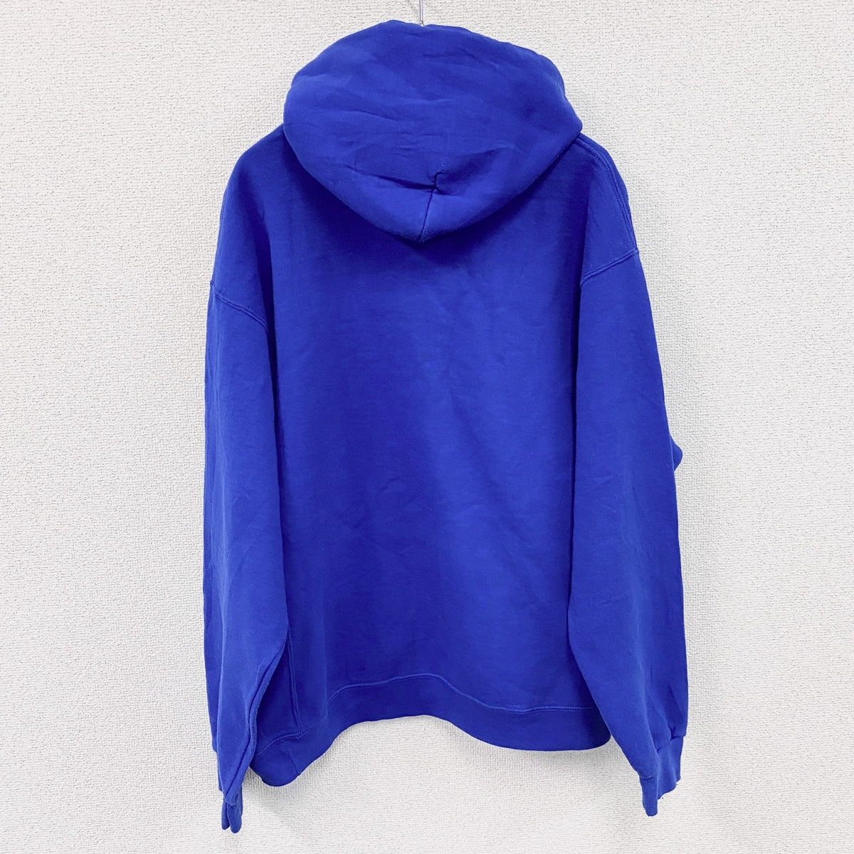 00s　RUSSELL　ラッセル　スウェットパーカー/フーディー　ヴィンテージ　青　ブルー　Lサイズ　古着