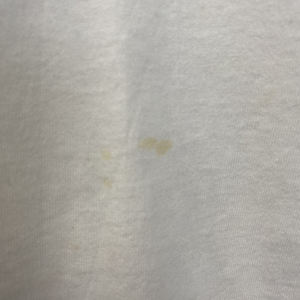 FRUIT OF THE LOOM　半袖プリントTシャツ　クルーネック　レトロ　ボーリング　白　ホワイト　Lサイズ　古着