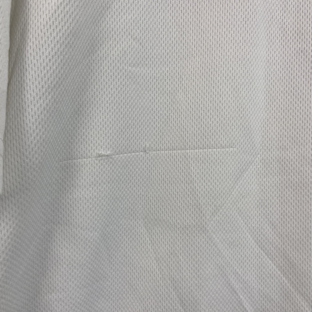 NIKE　ナイキ　半袖Tシャツ　デカロゴ　スウッシュ　白　ホワイト　Lサイズ カットソー メンズ コットン 古着