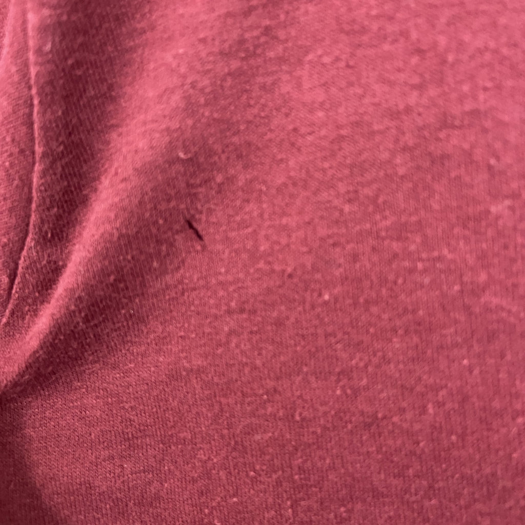 半袖プリントTシャツ　90s　十字架　鳩　赤　レッド　シングルステッチ　春夏服　レトロデザイン　Lサイズ　　ヴィンテージ　古着