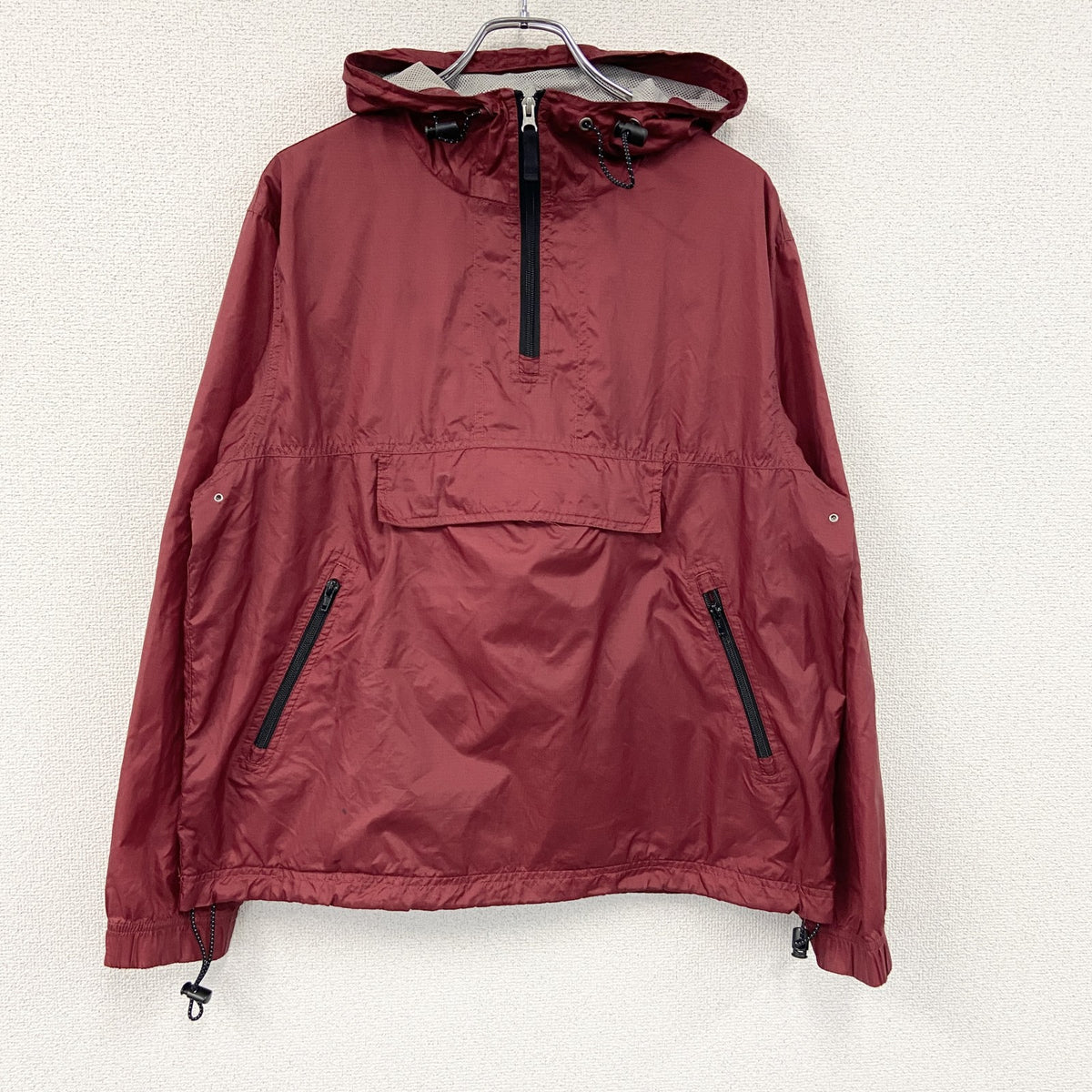 OLD GAP　ギャップ　アノラックパーカー/フーディー　赤　レッド　Sサイズ　古着