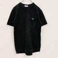 LACOSTE　ラコステ　半袖Tシャツ　黒　ブラック　Sサイズ　　古着