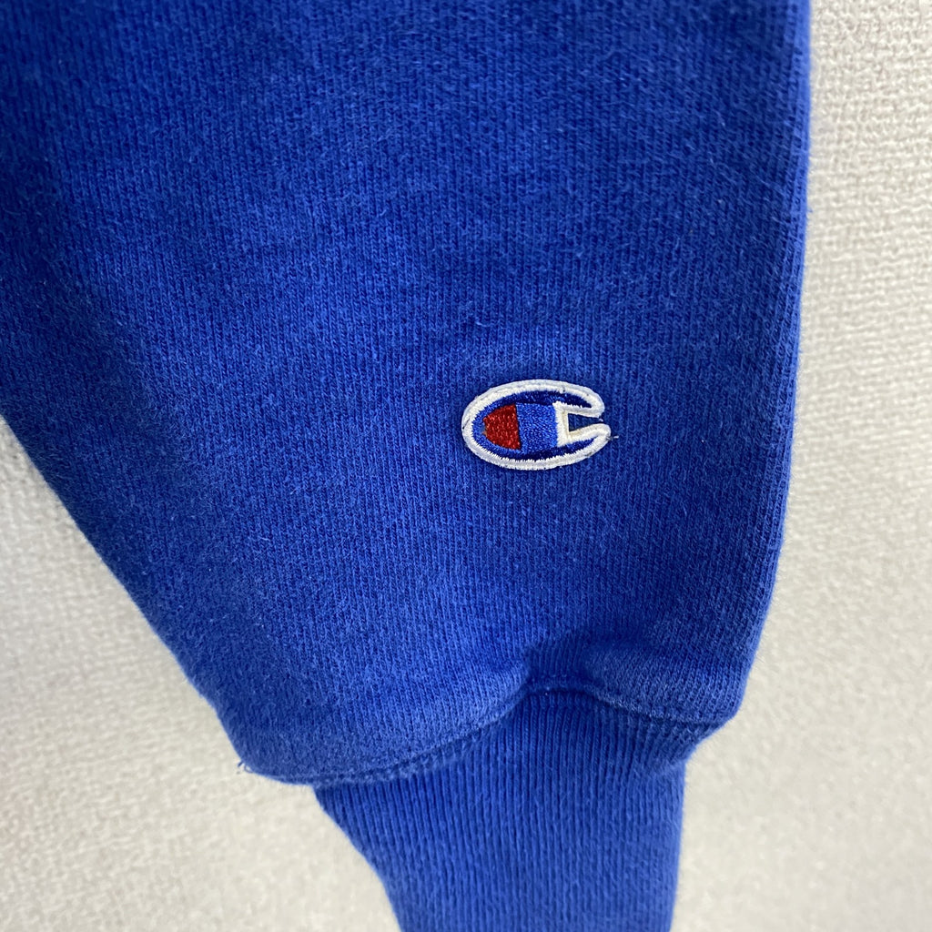Champion　チャンピオン　リバースウィーブ　スウェットパーカー/フーディー　青　ブルー　XSサイズ　古着