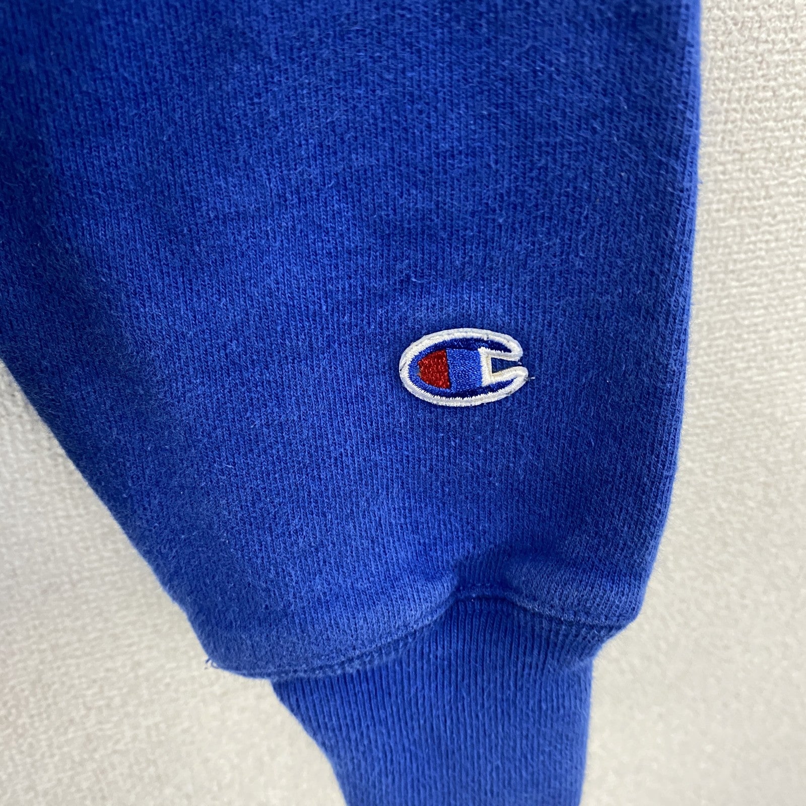 Champion　チャンピオン　リバースウィーブ　スウェットパーカー/フーディー　青　ブルー　XSサイズ　古着