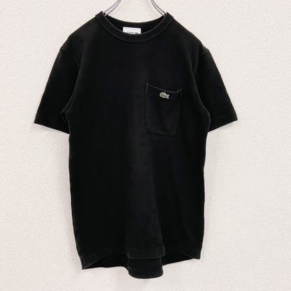 LACOSTE　ラコステ　半袖Tシャツ　黒　ブラック　Sサイズ　