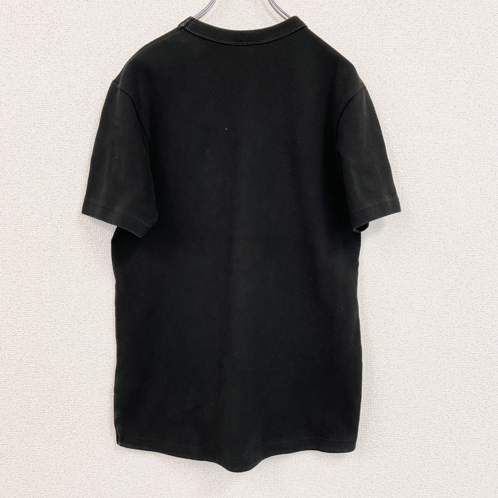 LACOSTE　ラコステ　半袖Tシャツ　黒　ブラック　Sサイズ　　古着