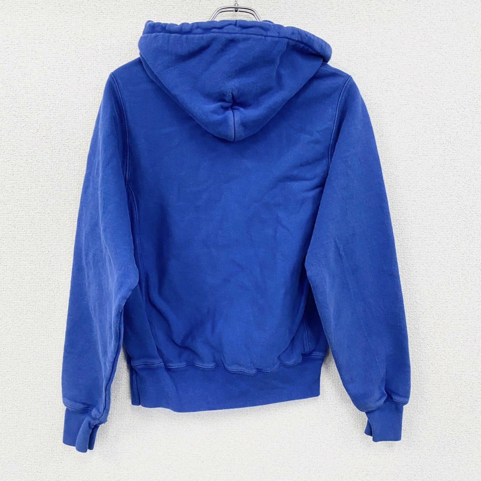 Champion　チャンピオン　リバースウィーブ　スウェットパーカー/フーディー　青　ブルー　XSサイズ　古着