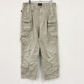 WOOLRICH　ウールリッチ　カーゴパンツ　ジップフライ　ベージュ ミリタリーパンツ メンズ 古着