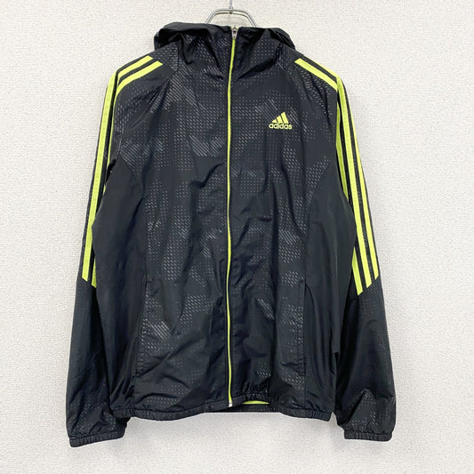 adidas　アディダス　トラックジャケット/ジャージ　パフォーマンスロゴ　黒　ブラック　Mサイズ