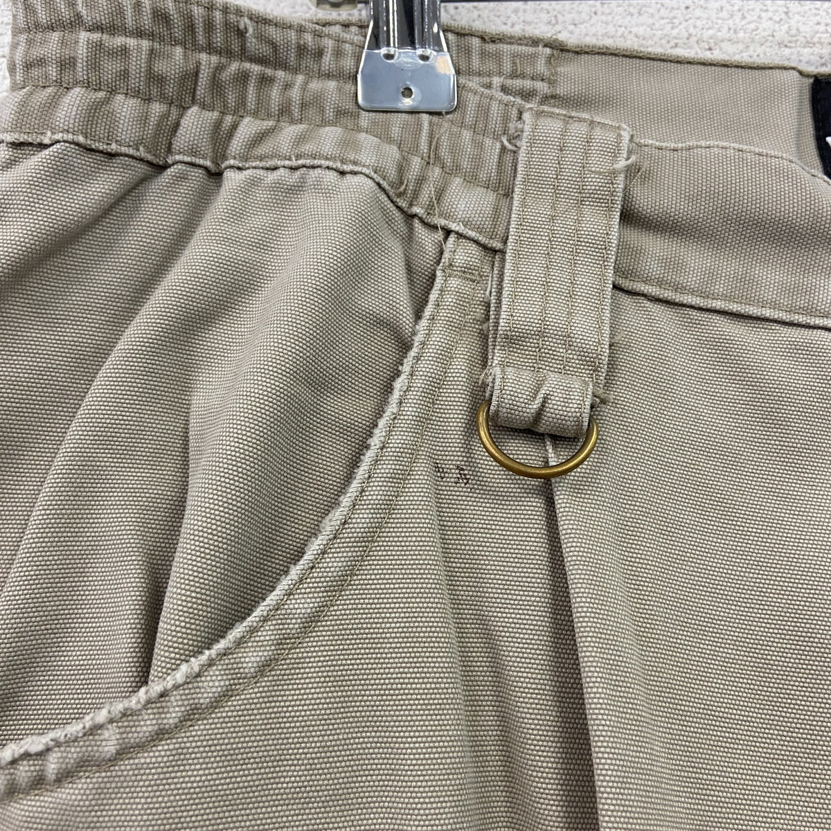 WOOLRICH　ウールリッチ　カーゴパンツ　ジップフライ　ベージュ ミリタリーパンツ メンズ 古着