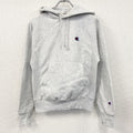 Champion　チャンピオン　リバースウィーブ　スウェットパーカー/フーディー　霜降りグレー　XSサイズ トレーナー スウェットトップス フード付き 古着