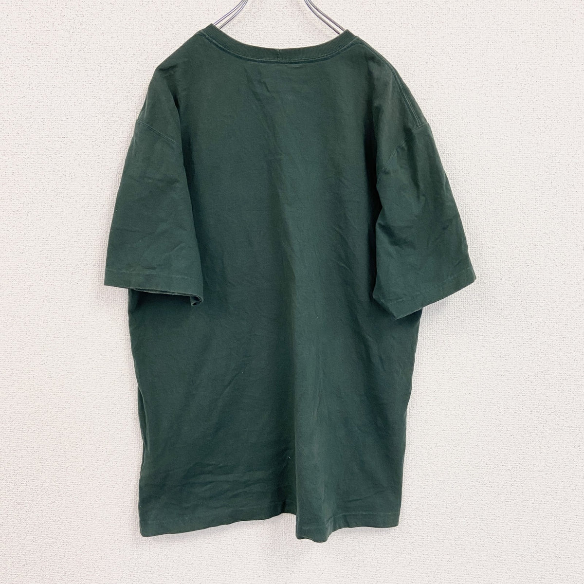 Carhart　カーハート　半袖Tシャツ　深緑　ディープグリーン　Ｍサイズ カットソー メンズ コットン 古着